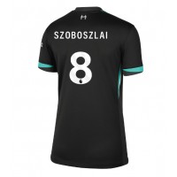 Fotballdrakt Dame Liverpool Dominik Szoboszlai #8 Bortedrakt 2024-25 Kortermet